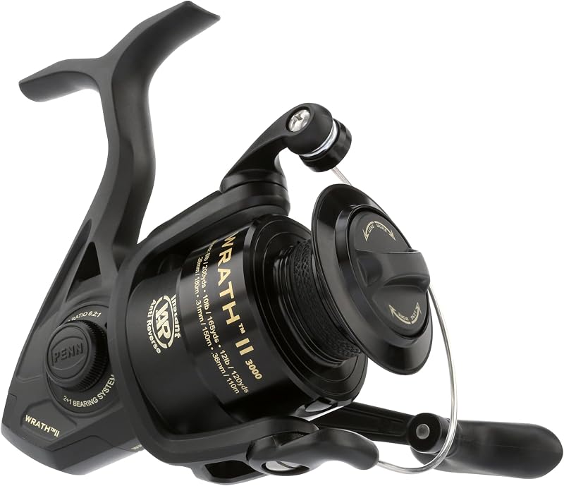 Carrete de pesca giratorio Wrath II