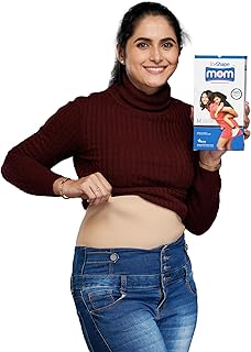 IN SHAPE MOM Post Pregnancy Abdominal Belt After Delivery, Post C Section Binder, Thin Long Lasting Slimming Shapewear, DE...