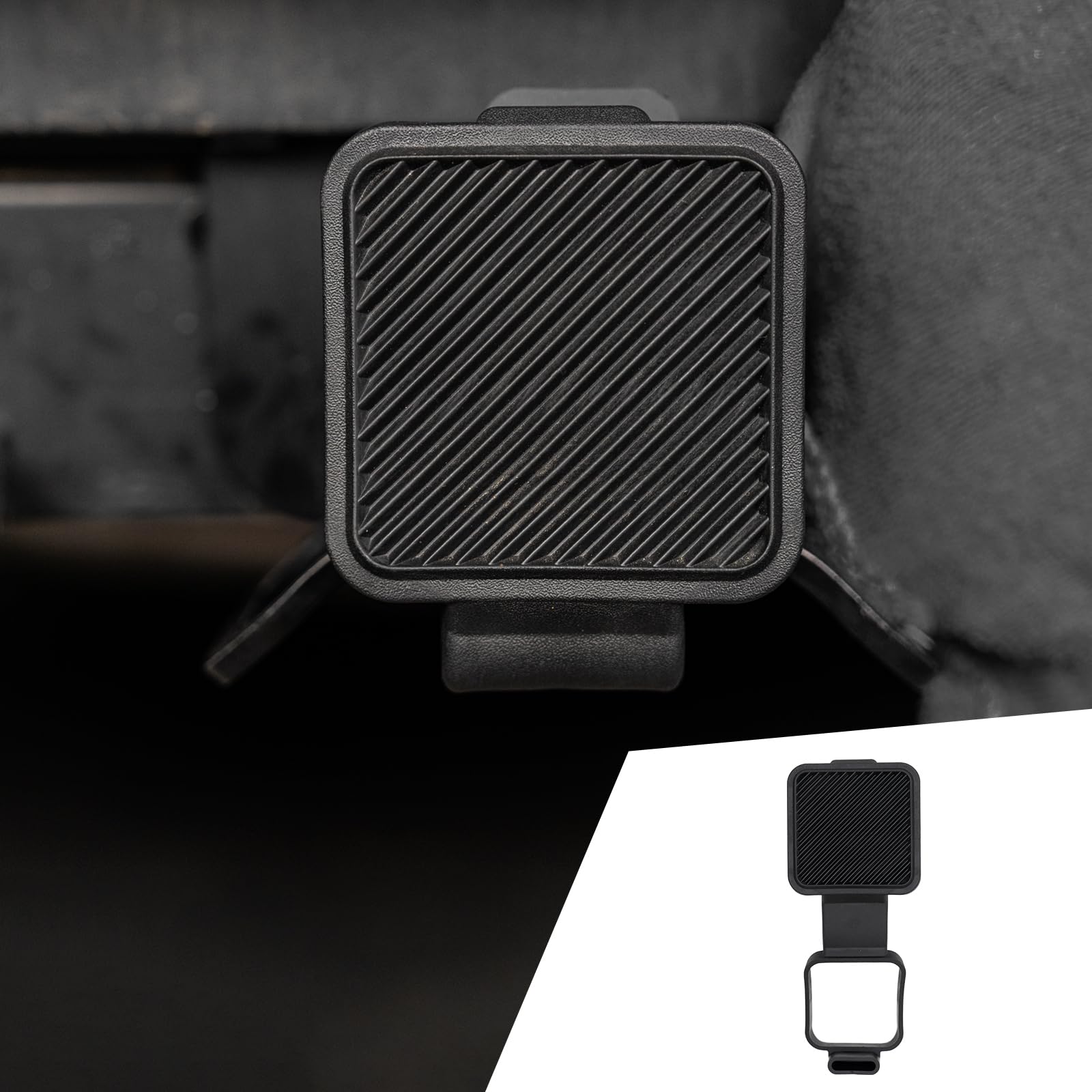 2" Trailer Hitch Cover Compatible with 2022-2026 Ford Maverick 2021-2026 Ford F150 Bronco 2 Inch Tow Trailer Hitch Cover Towing Hitch Plug Insert 2025 Maverick Accessories