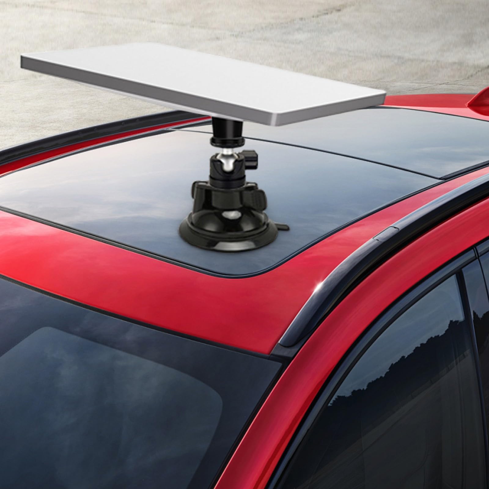 Soporte de montaje giratorio con ventosa para Mini, para soporte de aleación de aluminio ajustable de 360 grados para RV, barco, vehículo, vidrio