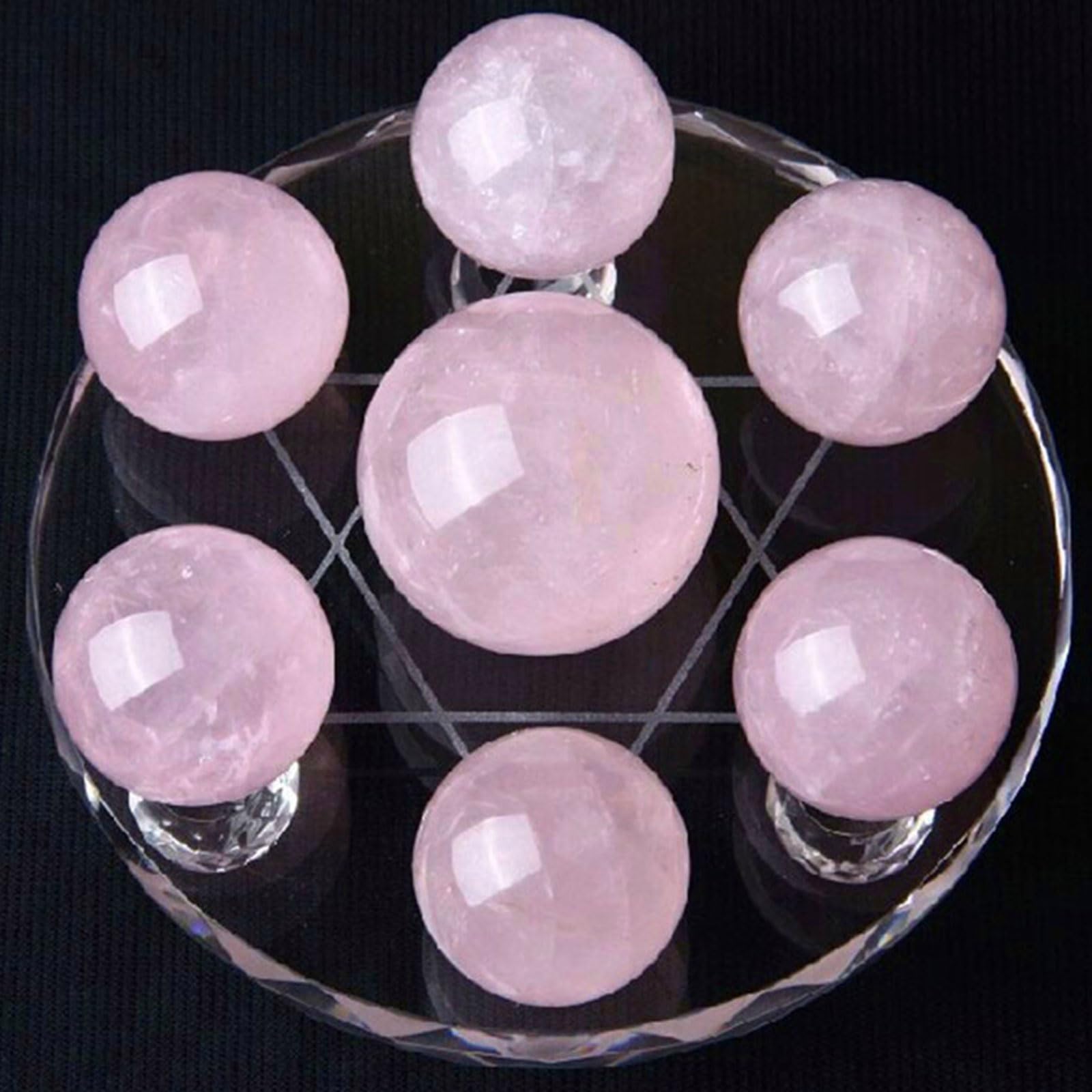 Boules de Cristal Chakra Guérison Divination et Sphères Naturelles