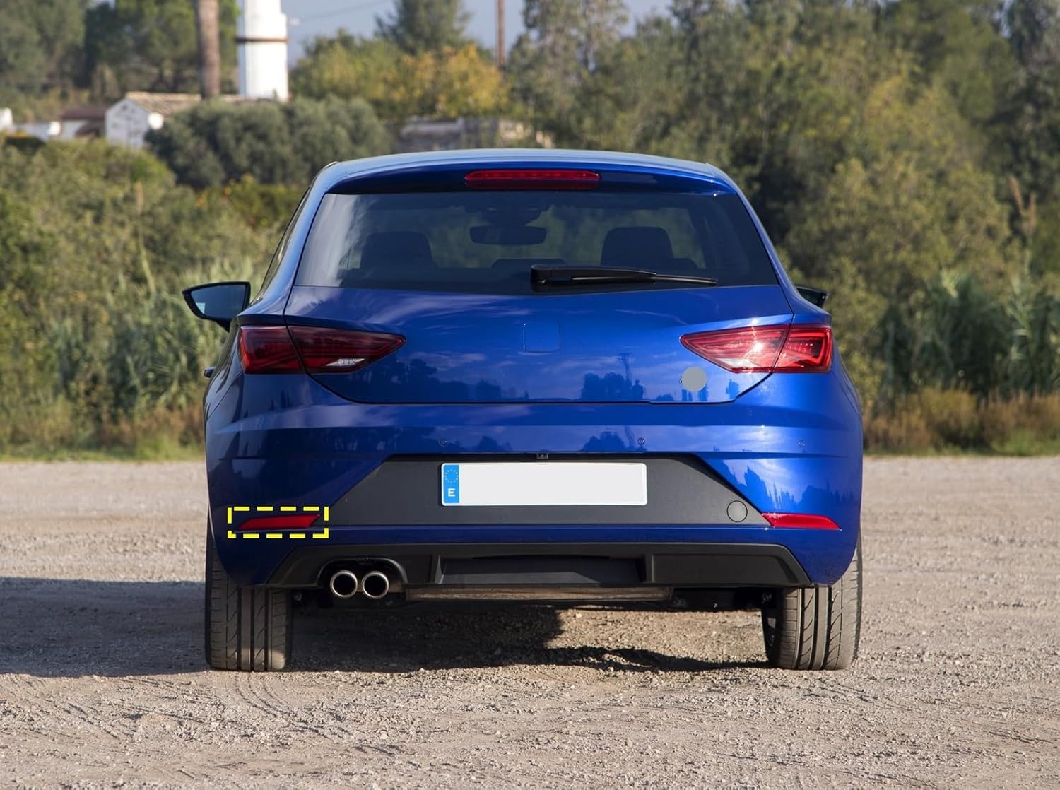 Rear Bumper Tailgate Reflector Compatible With Seat For Leon 5F1 5 Door For FR 2017 2018 2019 2020 Left Hand Rear Bumper Red Reflector Parking Lamp 5F0945105H