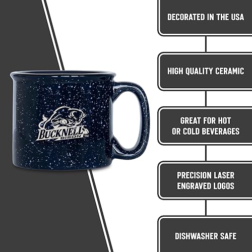 Miniatura 443 de Rico Industries NCAA Utah Utes - Taza de café personalizada de 12 onzas con logotipo grabado con láser profundo, taza de cerámica para acampar con