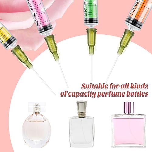 Miniatura 6 de Geiserailie 6 paquetes de herramientas de repuesto de perfume de 0.2 fl oz 0.3 fl oz Kit de herramientas de fabricación de colonia con tubo de