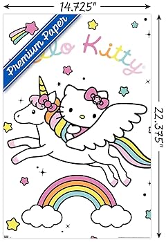 Amazon.co.jp: Trends International ハローキティ ユニコーン