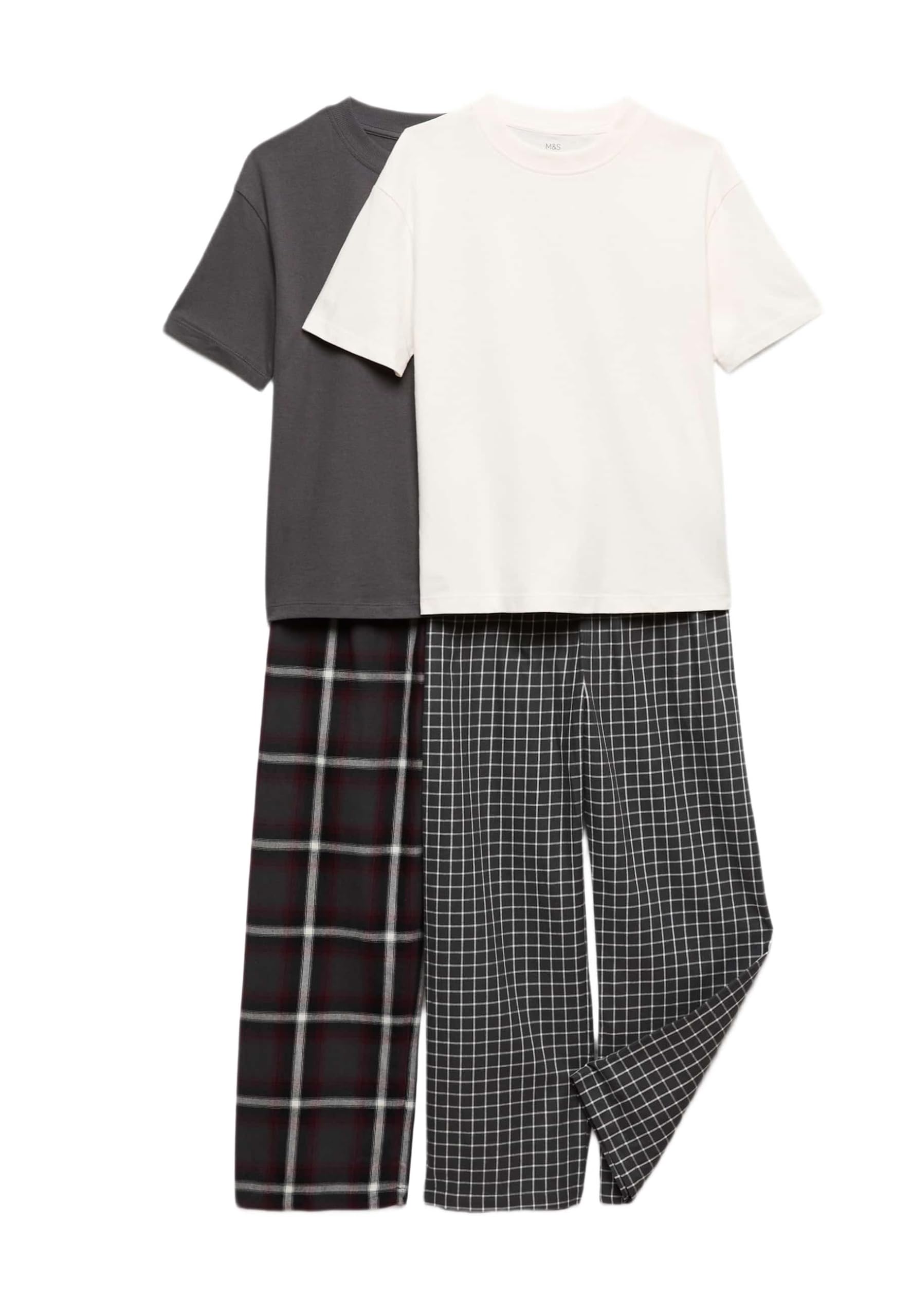 Marks & Spencer Pigiama Confezione da 2 Regular Bambini Unisex in Cotone