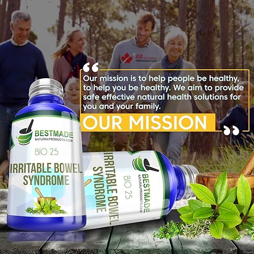 Miniatura 4 de Bestmade Natural Products Bio25 Solución de confort digestivo - Remedio natural para el síndrome del intestino irritable  Calma las molestias y
