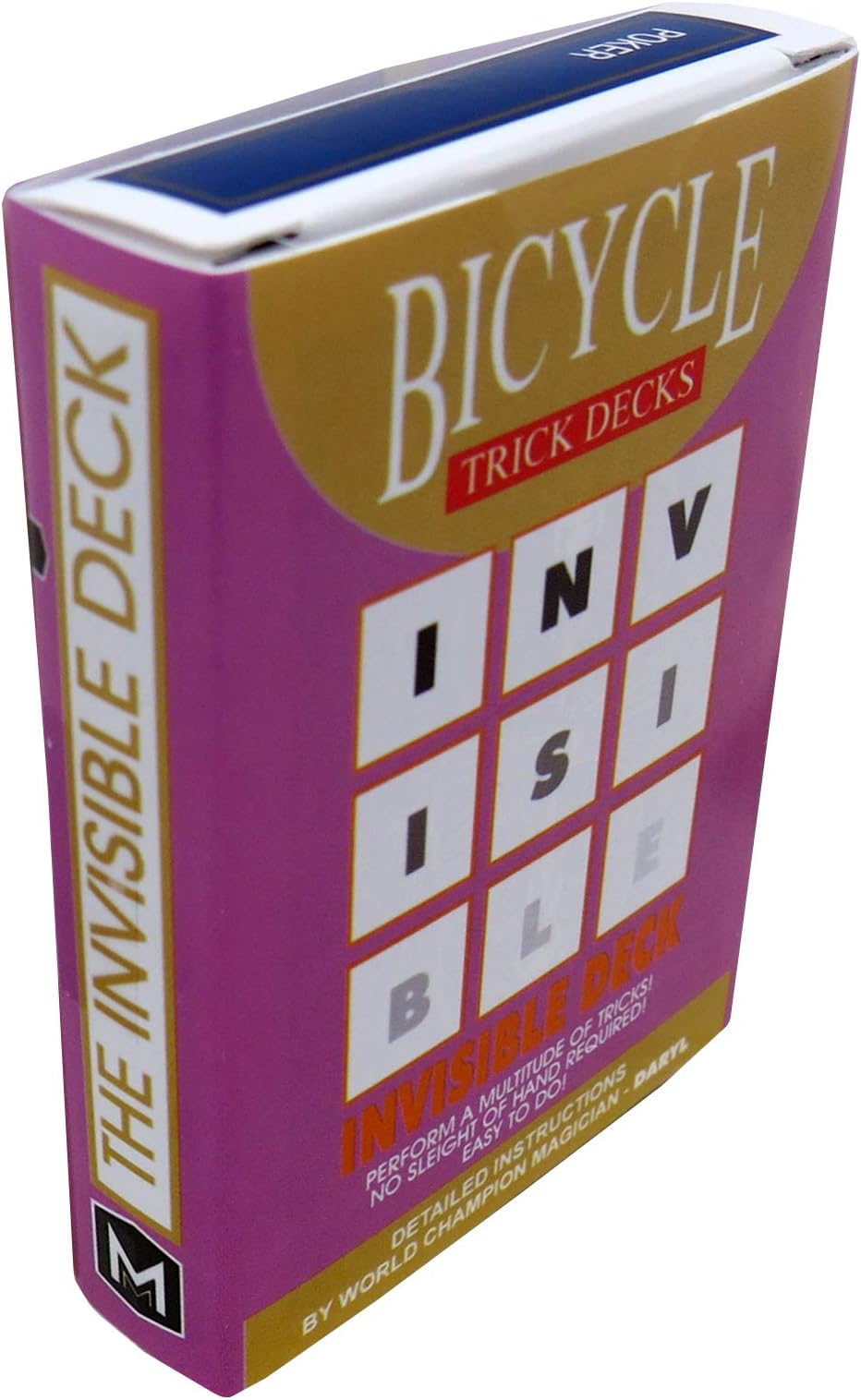 Murphys Manufacturing Invisible Deck Bicycle - Blue