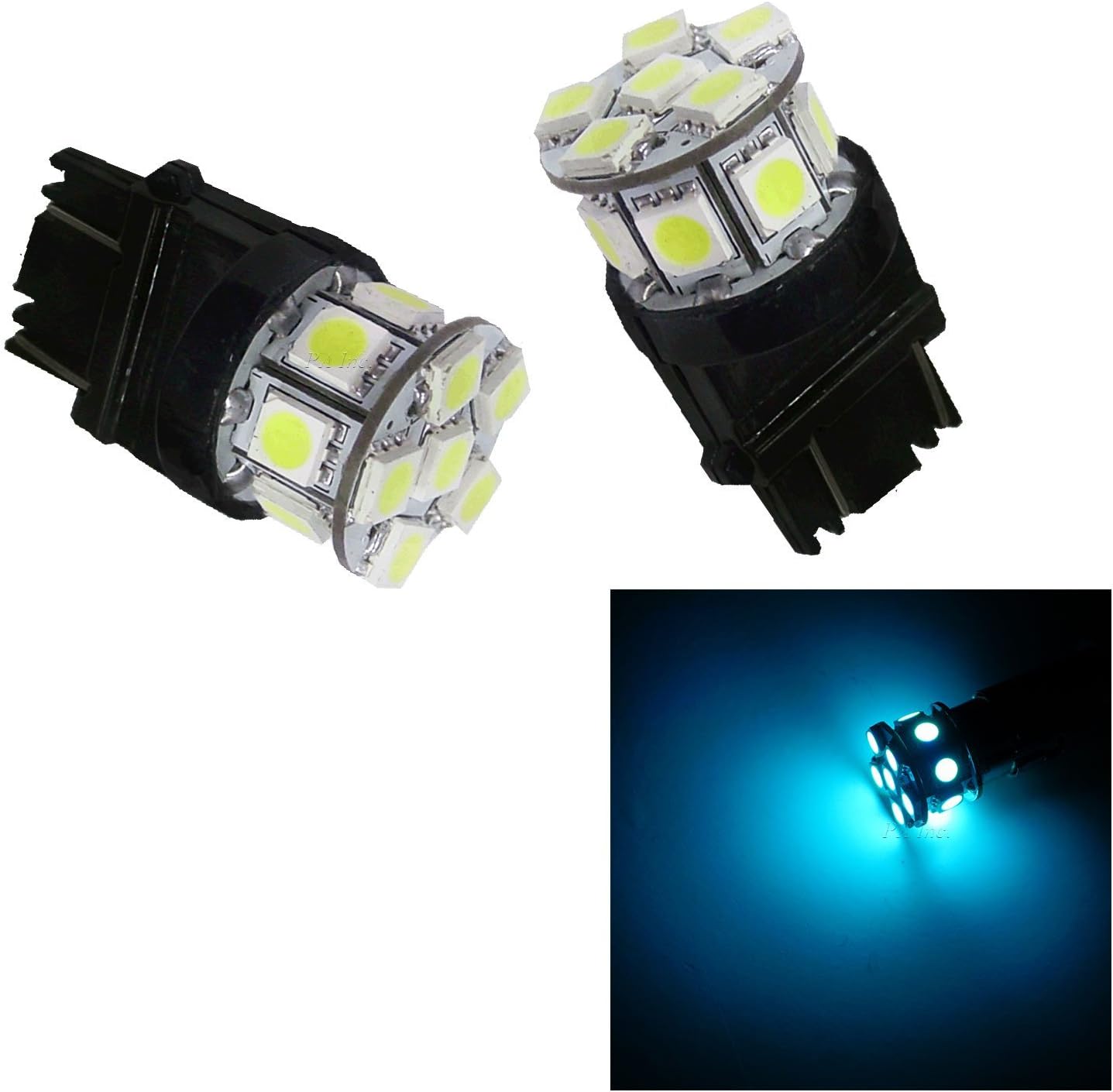 PA LED 2pcs 13SMD LED 3157 3457A 3156 Auto Stop Light/Back