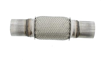 Jones Exhaust FLX2006N Stainless Steel Flex Exhaust Tube, 2" x 6", 10"