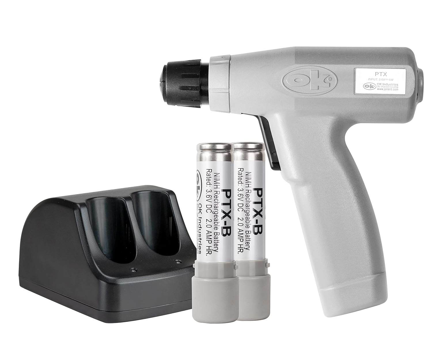 Jonard PTX-KIT2 230V Battery Tool Kit, 3.6V Voltage. 4200 RPM