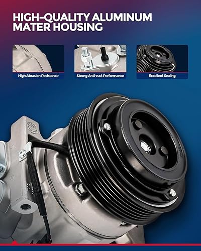 Miniatura 6 de KAX Compresores automotrices CO 22019C de la CA del aire acondicionado del reemplazo 2005-2009 de Tucson 2005-2009 del S-portage del AC
