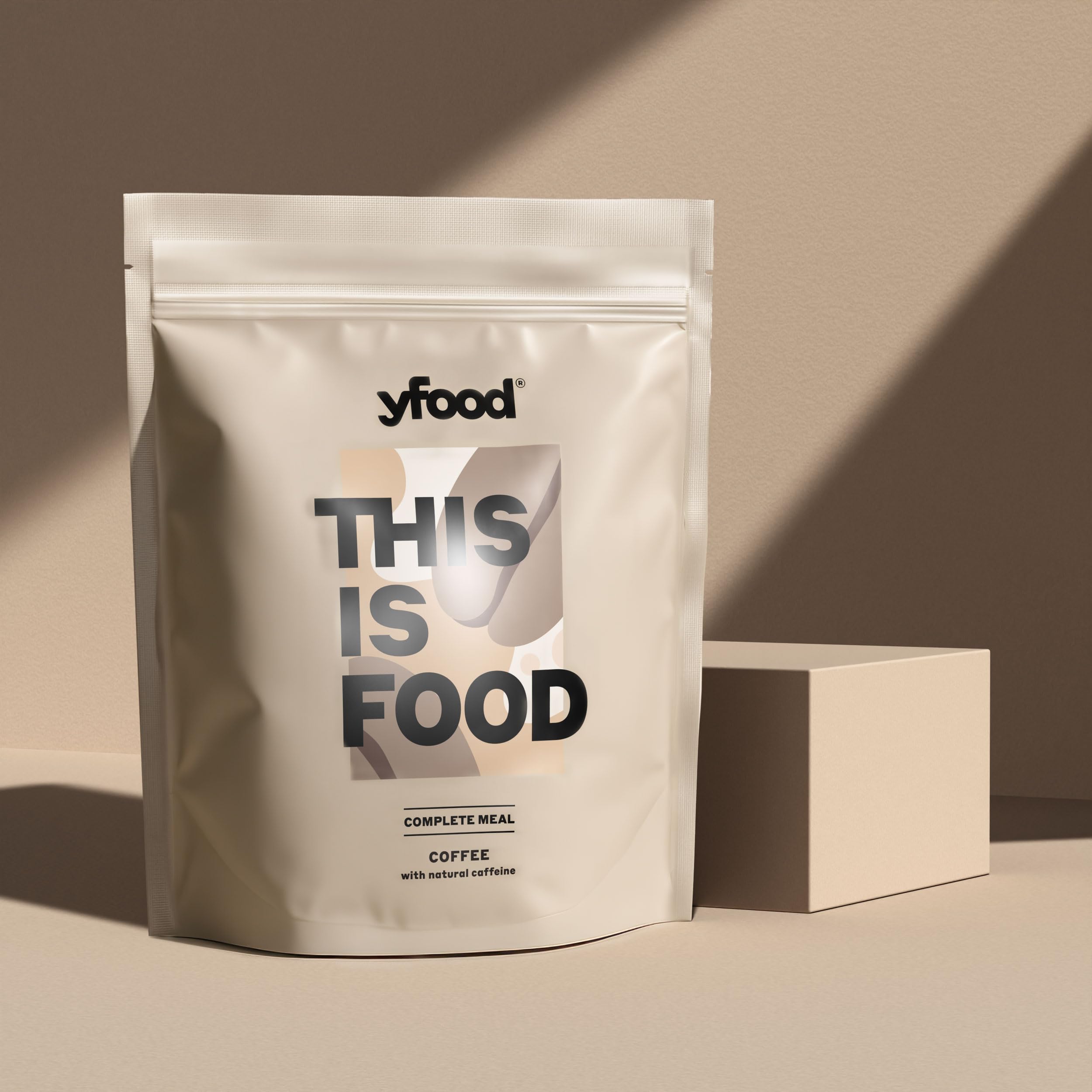 yfood Caffè - 12 pasti da 400 kcal in polvere - 26 g di proteine, vitamine e minerali - Gusto: caffè