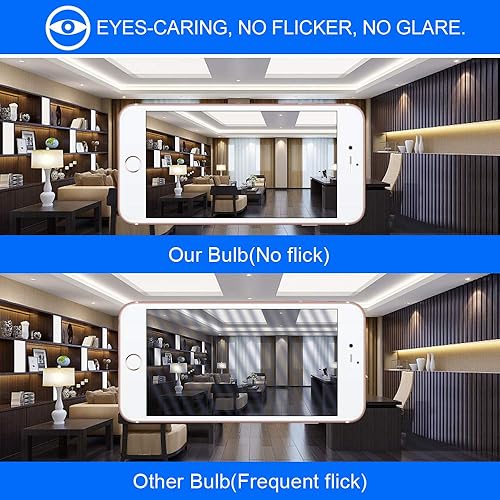 Miniatura 6 de Bombillas Energetic equivalentes a 60 W, bombillas LED blancas cálidas A19, base E26 de 15000 horas, bombillas de 9 W 760 LM 3000 K, certificación