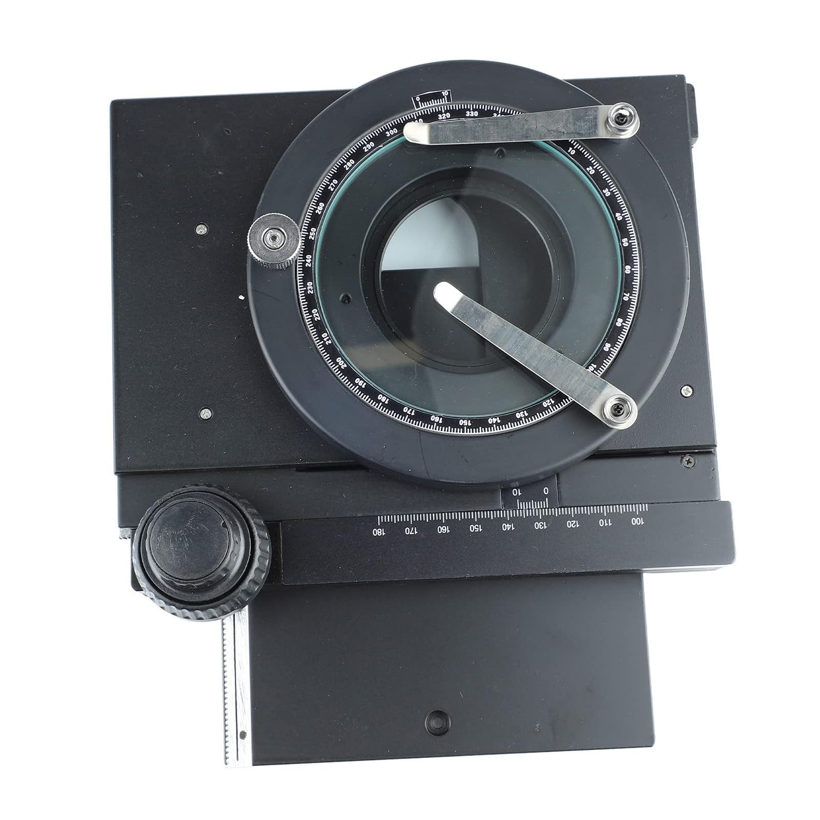 Mikroskop XY Drehgleittisch, professionelle Bühne mit horizontalem Verfahrweg 60 mm und vertikalem Verfahrweg 55 mm, digitale Genauigkeit 1 mm für digitale Mikroskope