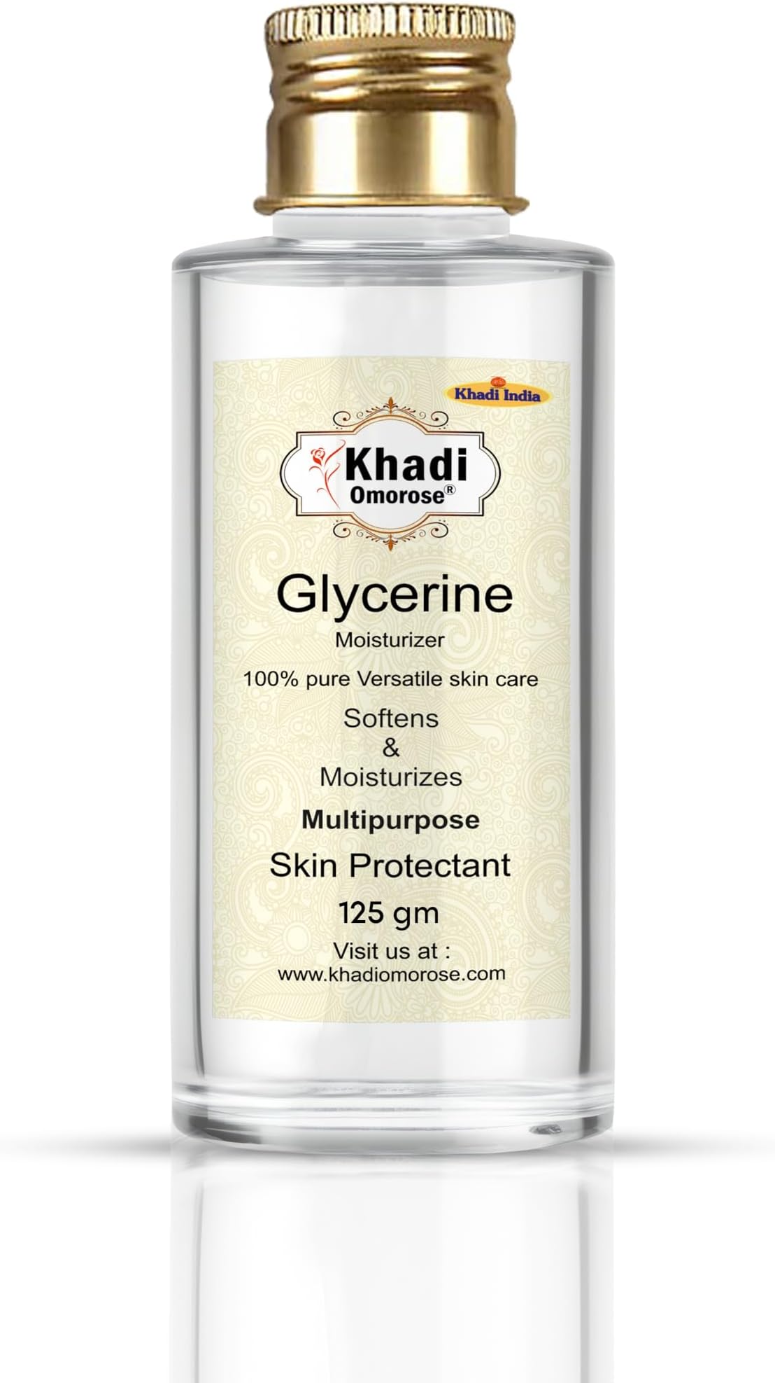 Glycerine (Pure and Unscented) For Soft And Moisturize Skin | 125 Gram, Liquid