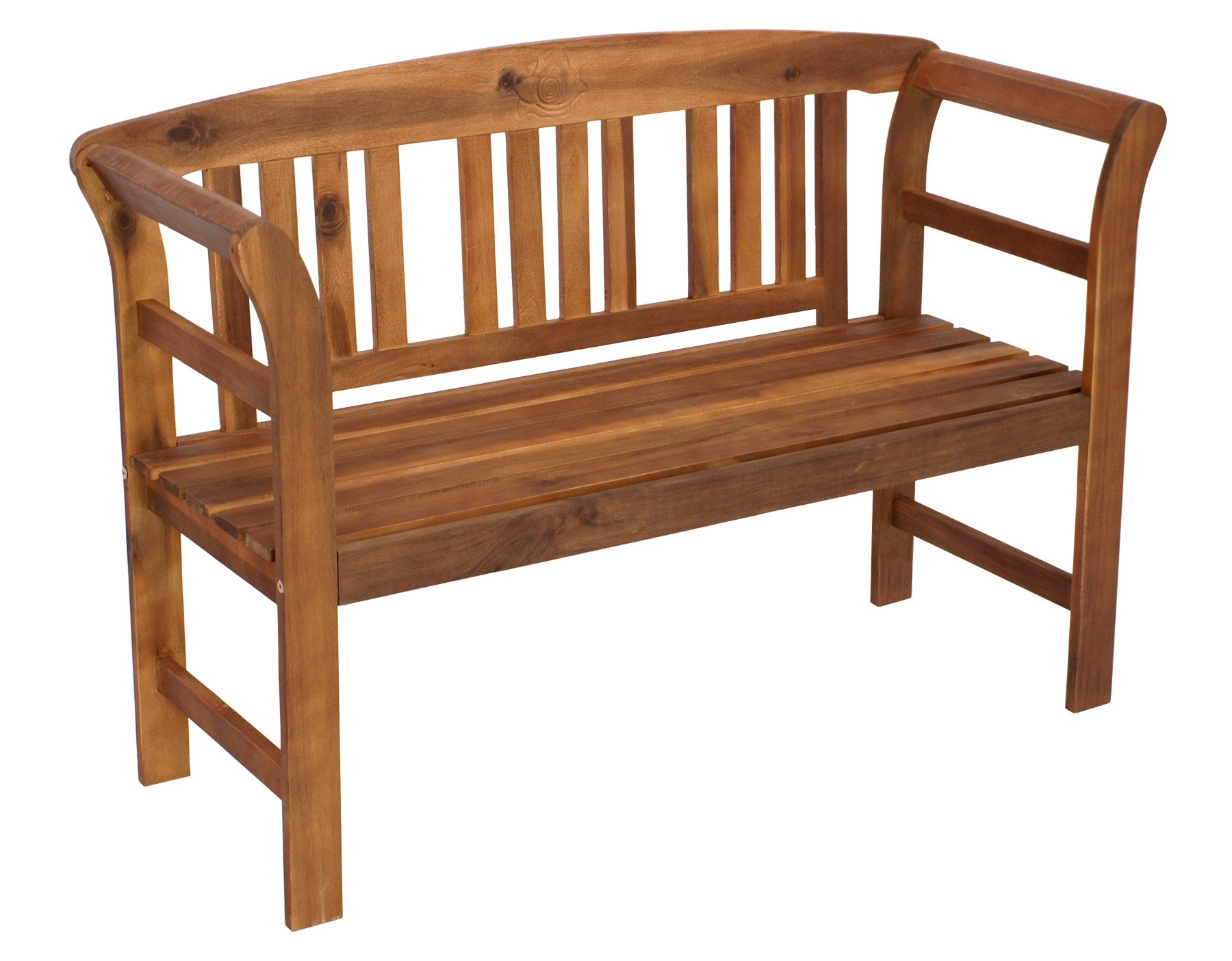 DEGAMO Landhausbank Gartenbank Rosario aus Akazienholz geölt, 2-sitzig 120cm, FSC®-Zertifiziert