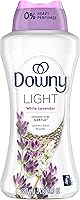 Vista 8 de Downy Light - Cuentas potenciadoras de aroma de lavandería para lavadora, aroma de lavanda blanca, 13.4 onzas, sin perfumes fuertes