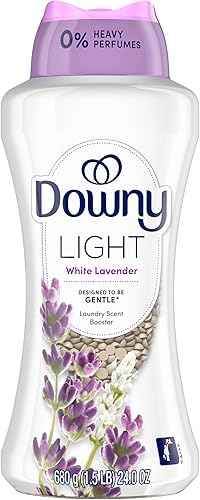 Miniatura 8 de Downy Light - Cuentas potenciadoras de aroma de lavandería para lavadora, aroma de lavanda blanca, 13.4 onzas, sin perfumes fuertes