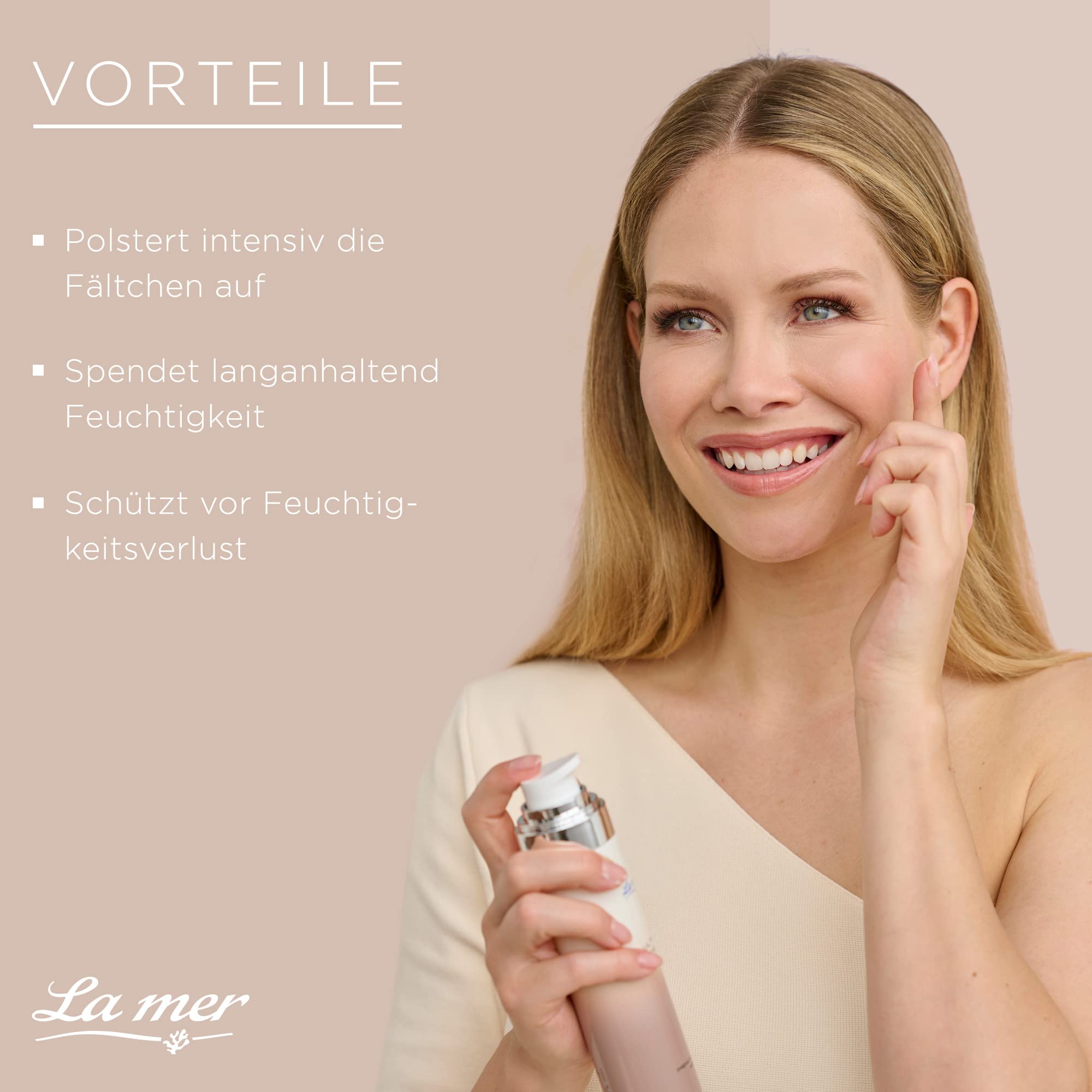 La mer Ultra Booster Premium Effect Serum - Tiefenwirksame Pflege mit Hyaluronsäure - Anti Aging Effekt - Langanhaltende Feuchtigkeit für eine straffe und geglättete Haut - 30 ml