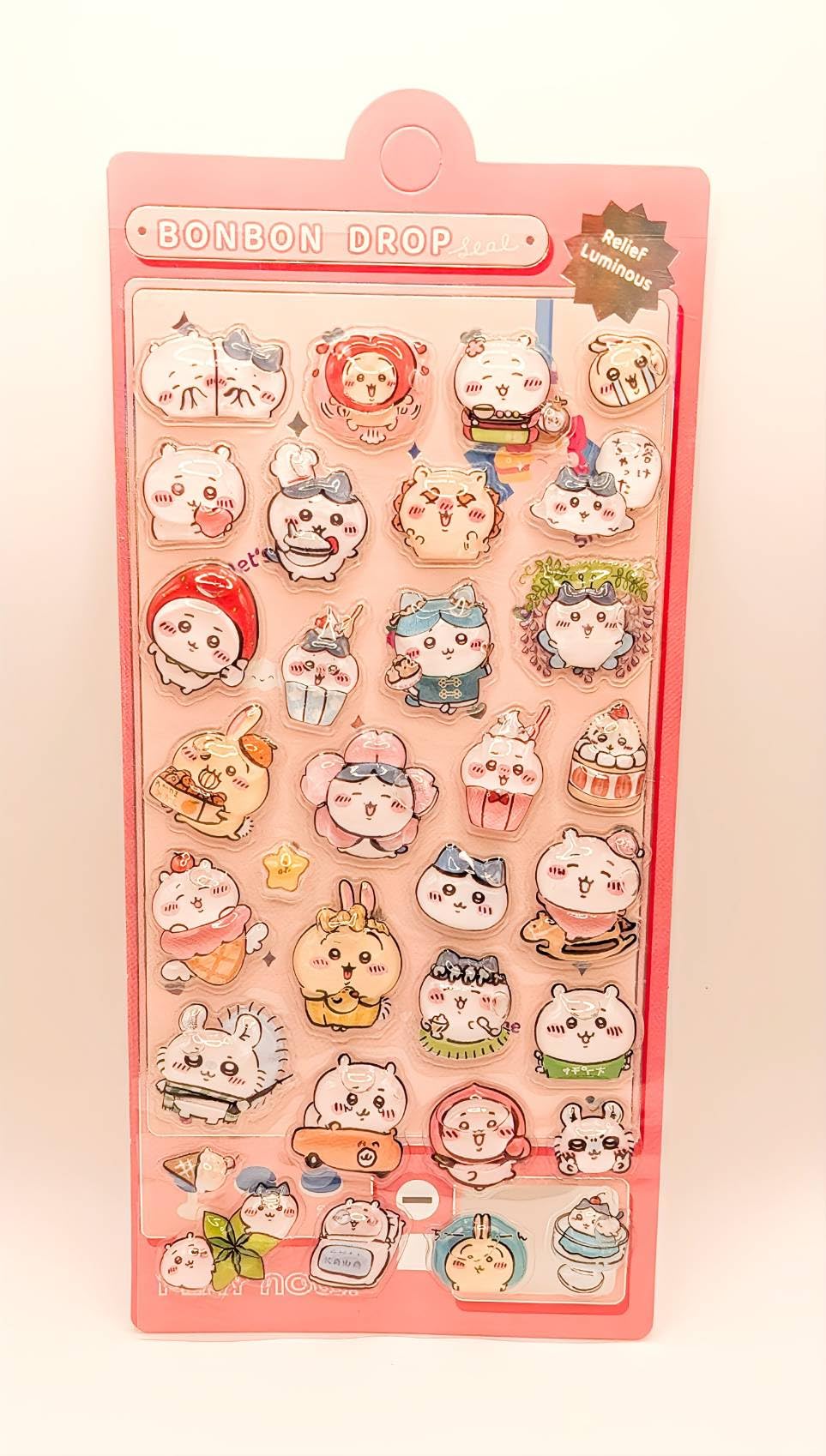 Amazon.co.jp: Drop ボンドロ ステッカーシート 4枚セット、かわいい