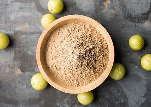 Miniatura 8 de Food to Live Polvo orgánico de bayas Amla (Amalaki), 1 libra de grosella espinosa india sin OMG, cruda, pura, finamente molida, kosher, vegana. Rico