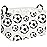 Sanjiaofen Rectangular Soccer Basket,Easter Baskets for Kids .Waterproof PE Coating Cute Bins with Handles.Boys Basket,Toys Box,Books Baskets,Gifts Box. (Soccers)