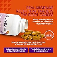 Vista 2 de Dr. Knowles- Fórmula de prevención de migraña, 60 cápsulas, tratamiento para el alivio del dolor de cabeza, tratamiento y prevención de migrañas