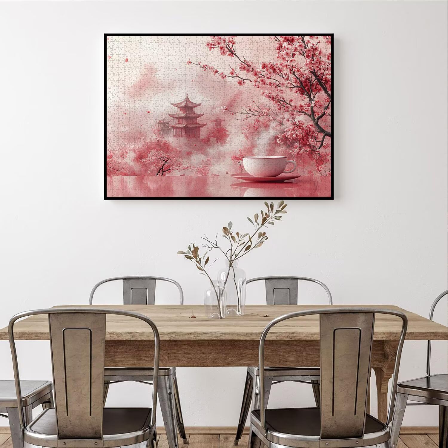 Puzzle 4000 Pezzi Il paesaggio Puzzle Classici per Gioco Familiare, n-361 | Impossibile Puzzles, Intrattenimento Creativo, Rilassamento e Intelligence, Regalo per Amore e Amico, ciliegio in fiori