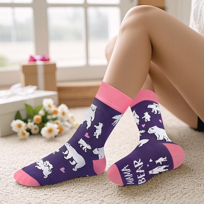 Medias Divertidas para Madre Mujer - Regalo Original miniatura 2