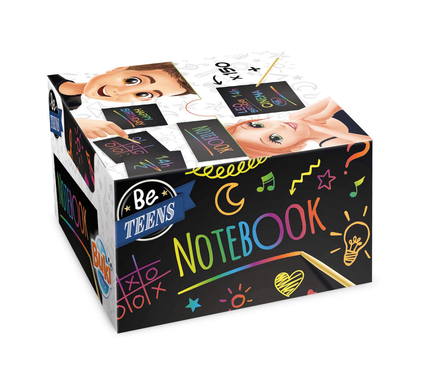 Buki NB001 Scratch Notebook
