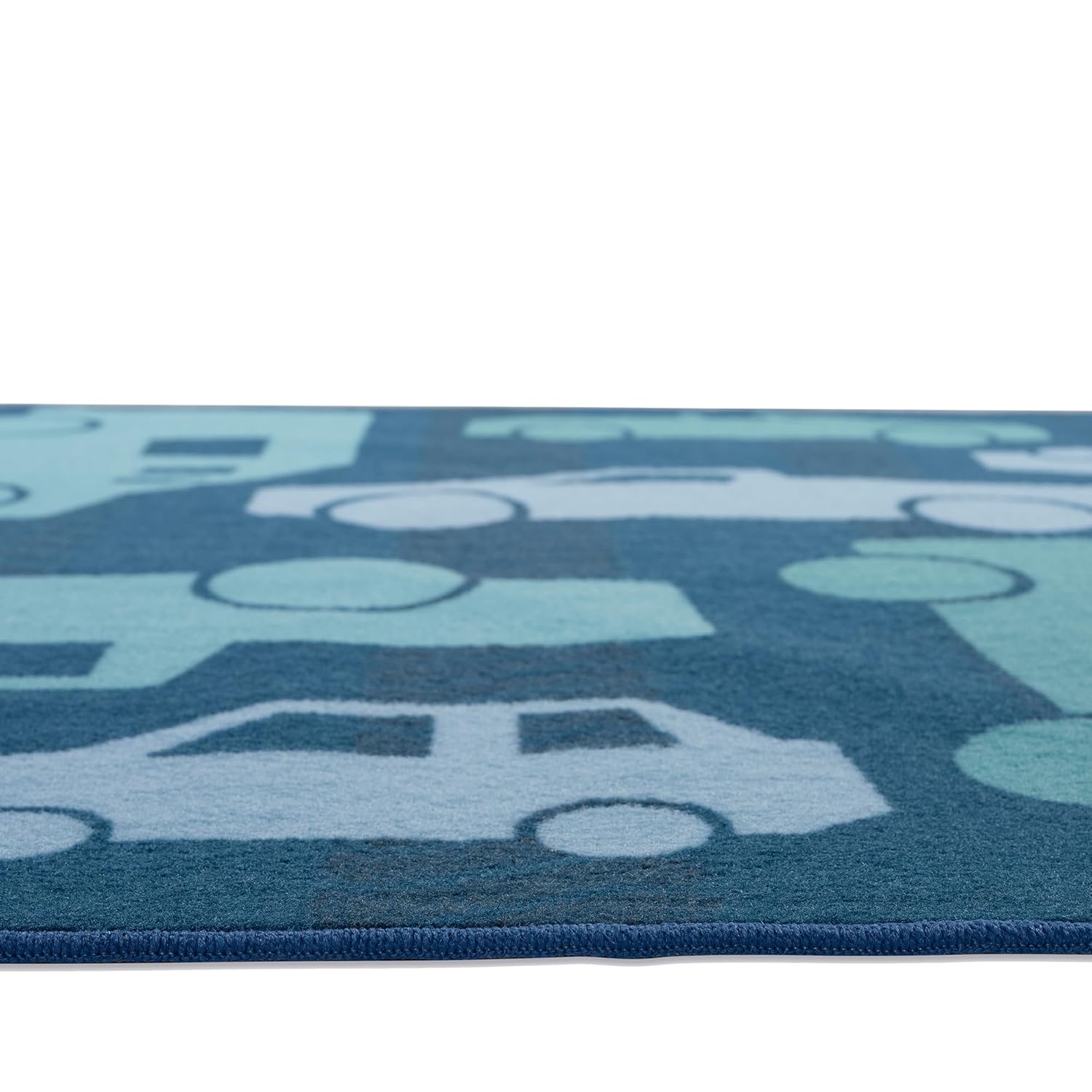 Carpets for Kids KID$Value Plus 73.37 All Autos Value Block Play Kids Playroom Rug 6ft x 9ft Rectangle Blue