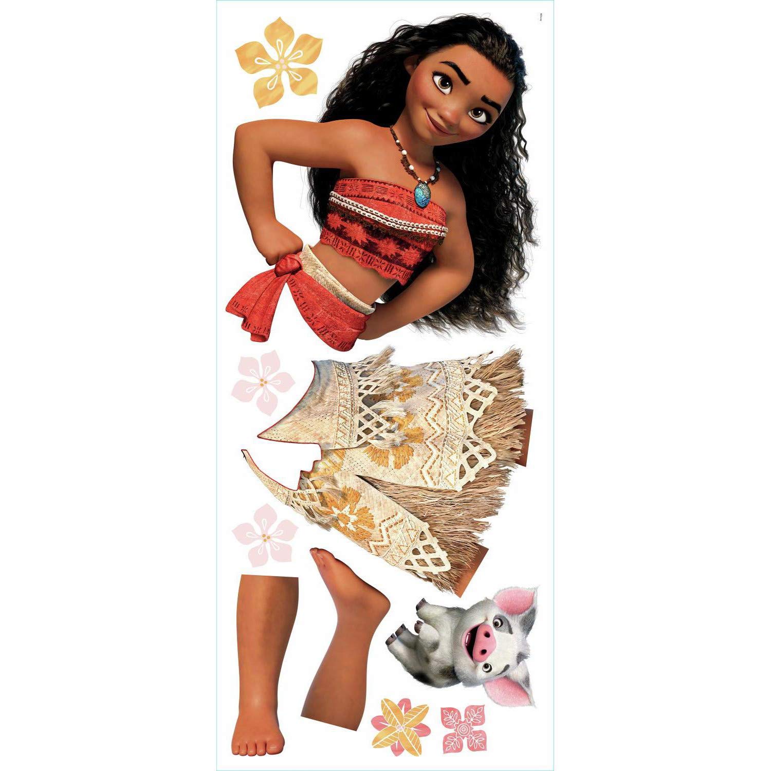 RoomMates Disney Moana Giant Peel and Stick Wall Decals by RoomMates, RMK3383GM
