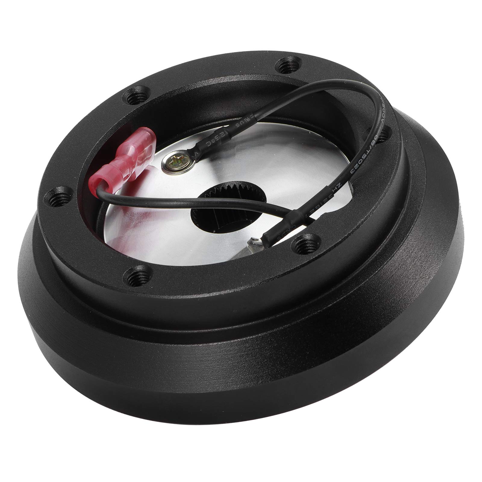 Adapter piasty do szybkiego mocowania kierownicy, 6 otworów, aluminiowa podstawa przyłączeniowa do kierownicy wyścigowej do Eclipse Galant Lancer Montero Impreza 90 03, średnica 3,9 cala
