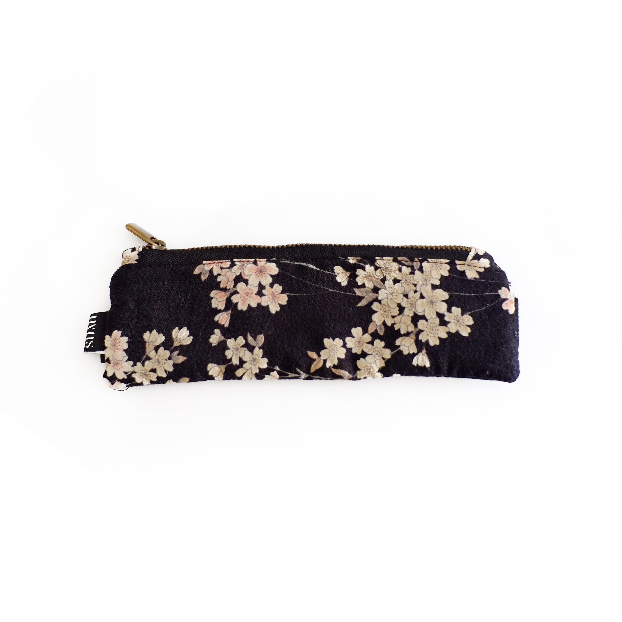 SUMI Multi-Purpose Pencil Case Japanese Style - Elegant and Versatile for Pens, Accessories, Glasses and More - Includes Elastic Band for A5 Planners - Ideal for Office, Home or Travel (Sakura) — image 1