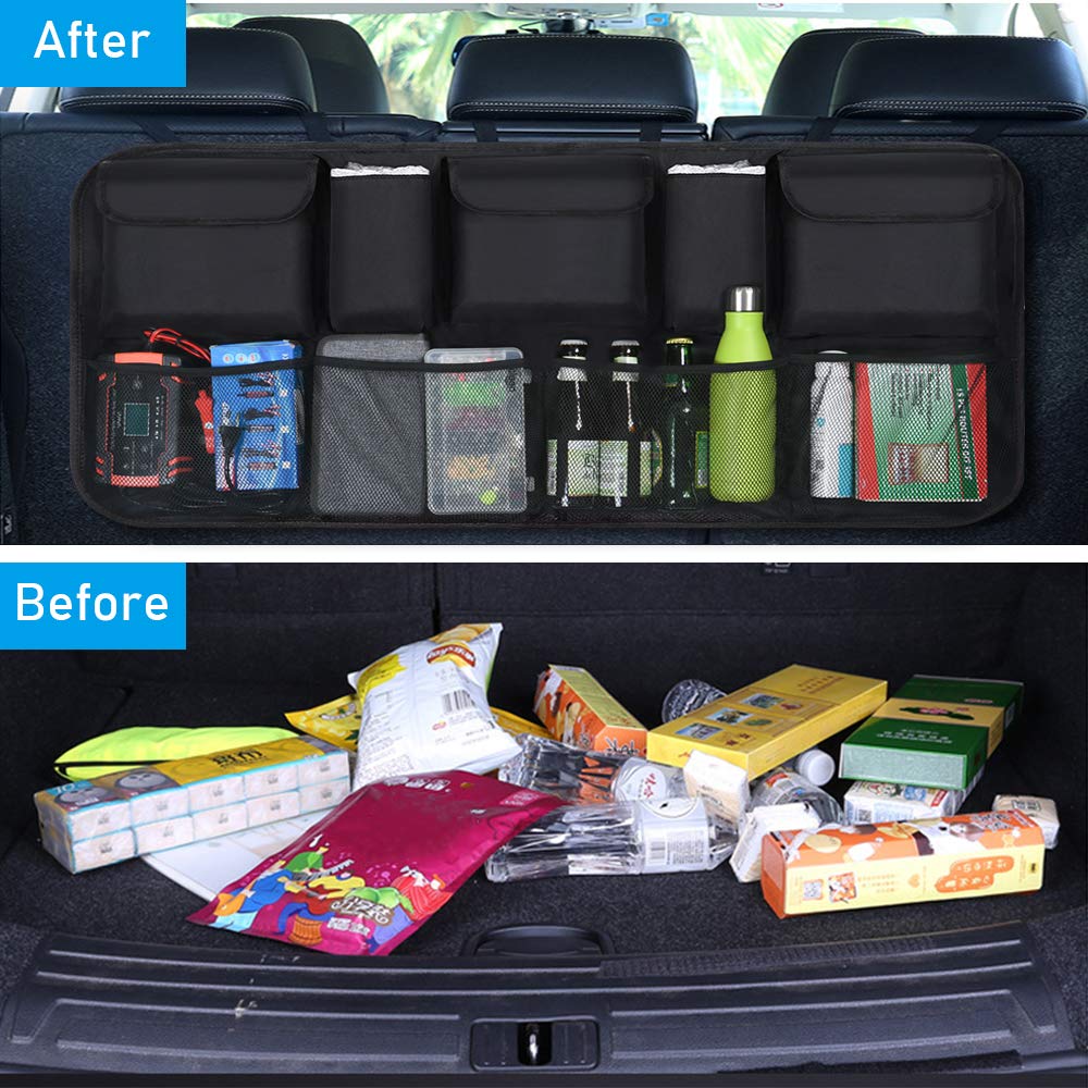 Organizer Per Sedile Auto Bambini - 2 Pezzi Impermeabili, Con 8 Tasche, Per SUV E Minivan - Foto 6