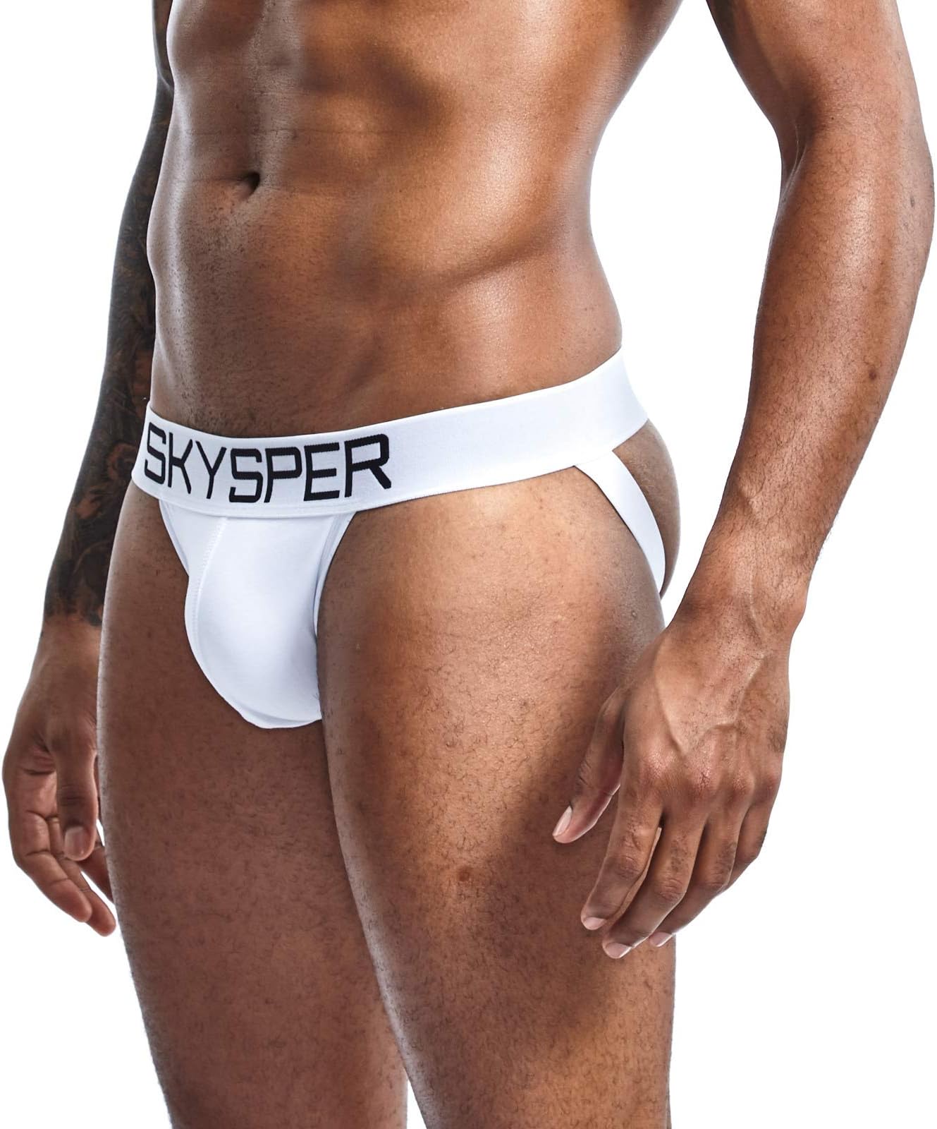 SKYSPER Jockstrap Athletic Supporters for Men Jock Strap Male Underwear Men's Thong Jockstrap Underwear
