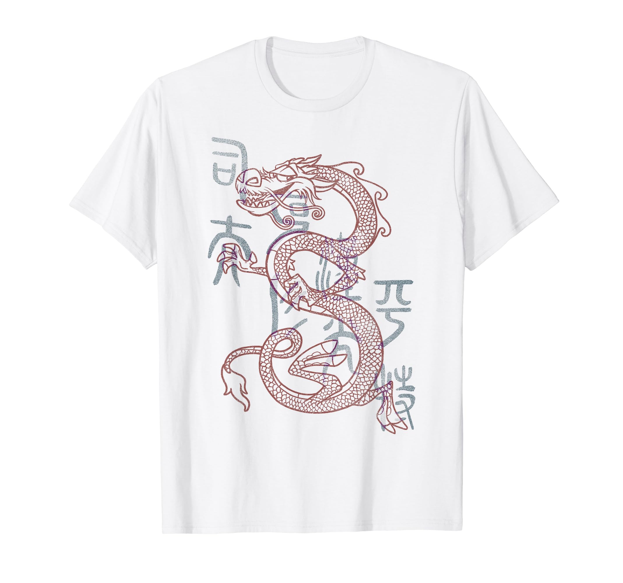 Disney Mulan Mushu Dragon Sketch T-Shirt