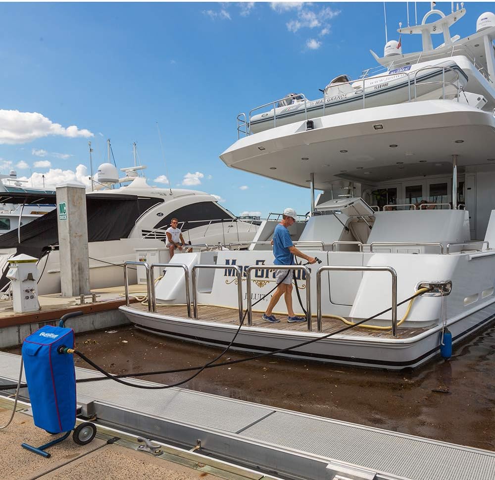 Simplest RV & Car Wash Kit, Spotless Rinse Works for All Vehicles, Motorcycles, Bikes, Boats, Planes, Yachts, Deionized Water System, Towel Drying Eliminated : Automotive