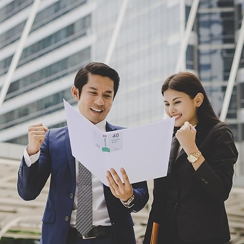 Miniatura 8 de Carpeta de archivos de plástico con 60 bolsillos, portafolio, fundas transparentes, organizador de documentos para hojas de música, ilustraciones