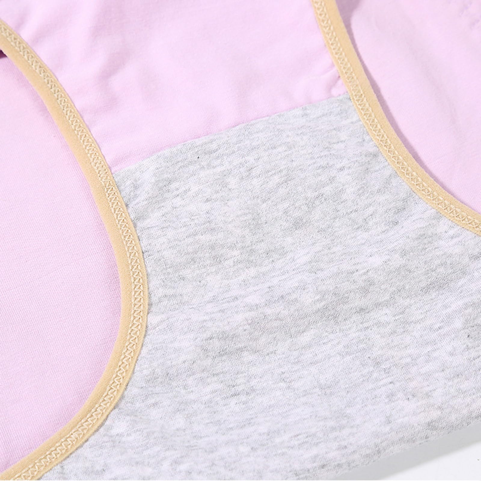 LaseVe Pack 2/3 Ropa Interior Mujer Tallas Grandes Calzoncillos Bolsillo Oculto Braguitas Elástico Señoras Suave Calzoncillos