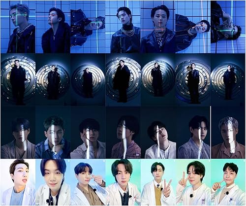 Miniatura 8 de KPOPBTS 110 tarjetas de fotos de Bantan Boys a prueba de álbumes tarjeta Kpop Lomo para 9 aniversario regalo para fanáticos del ejército