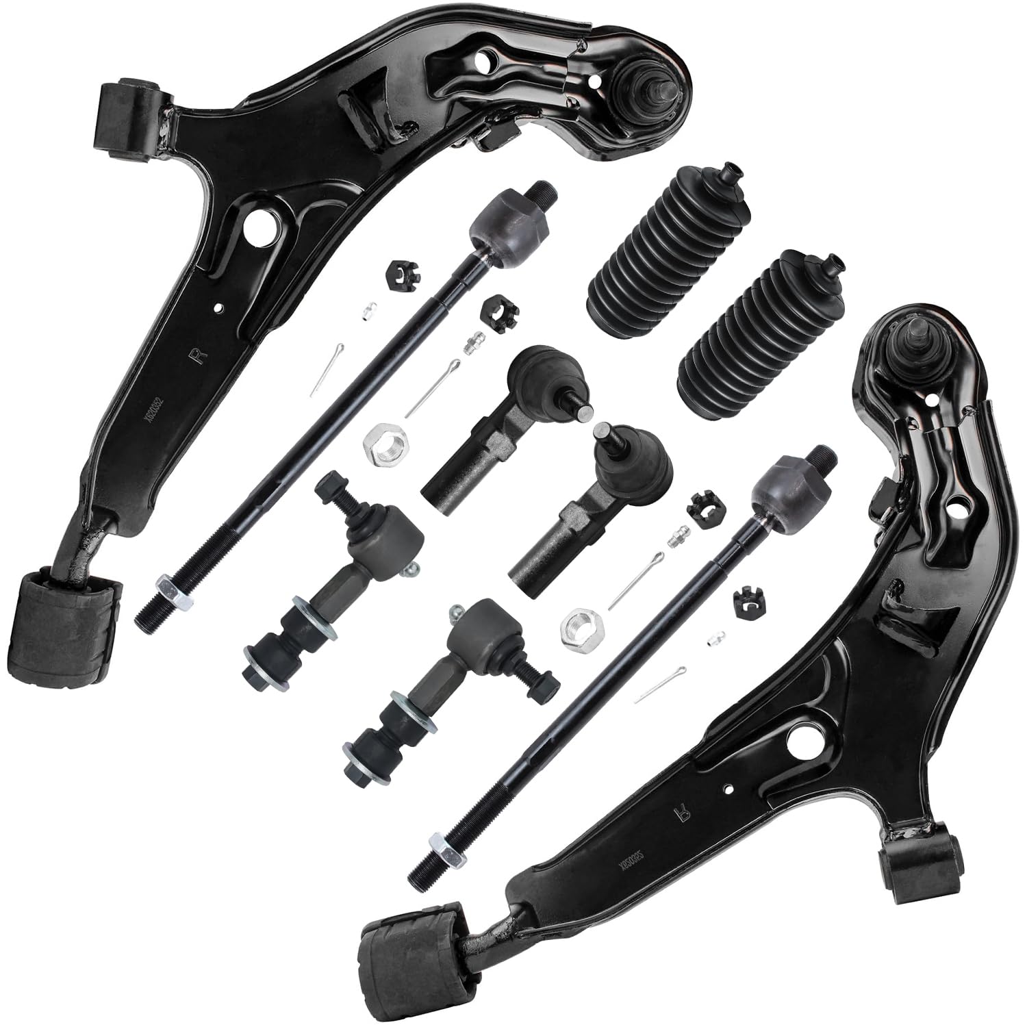 Detroit Axle - 10pc Front End Kit for 1995-1999 Nissan Maxima 1996-1999