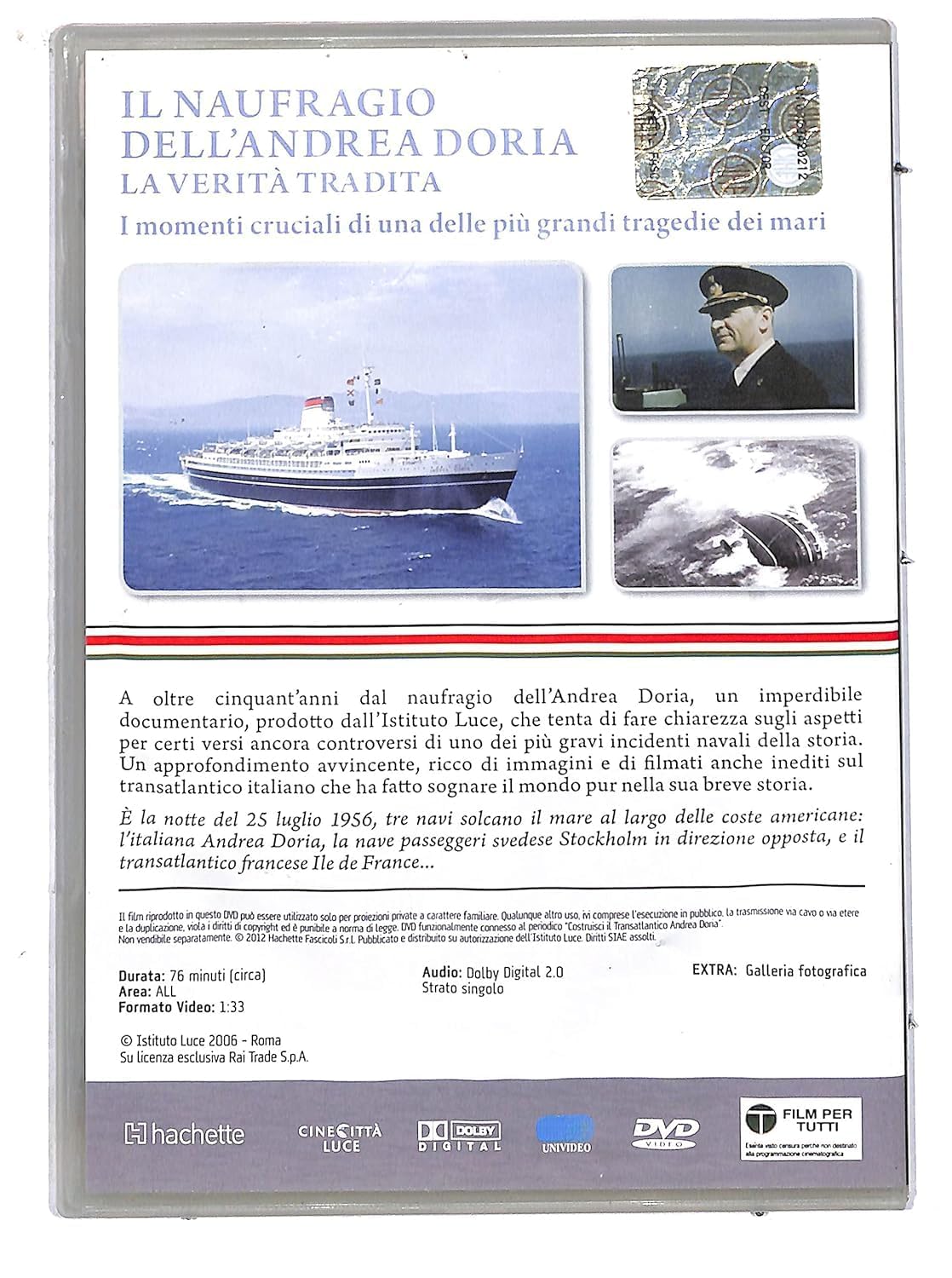 TEKNOFILM Il Naufragio dell'Andrea Doria VERSIONE SLIM