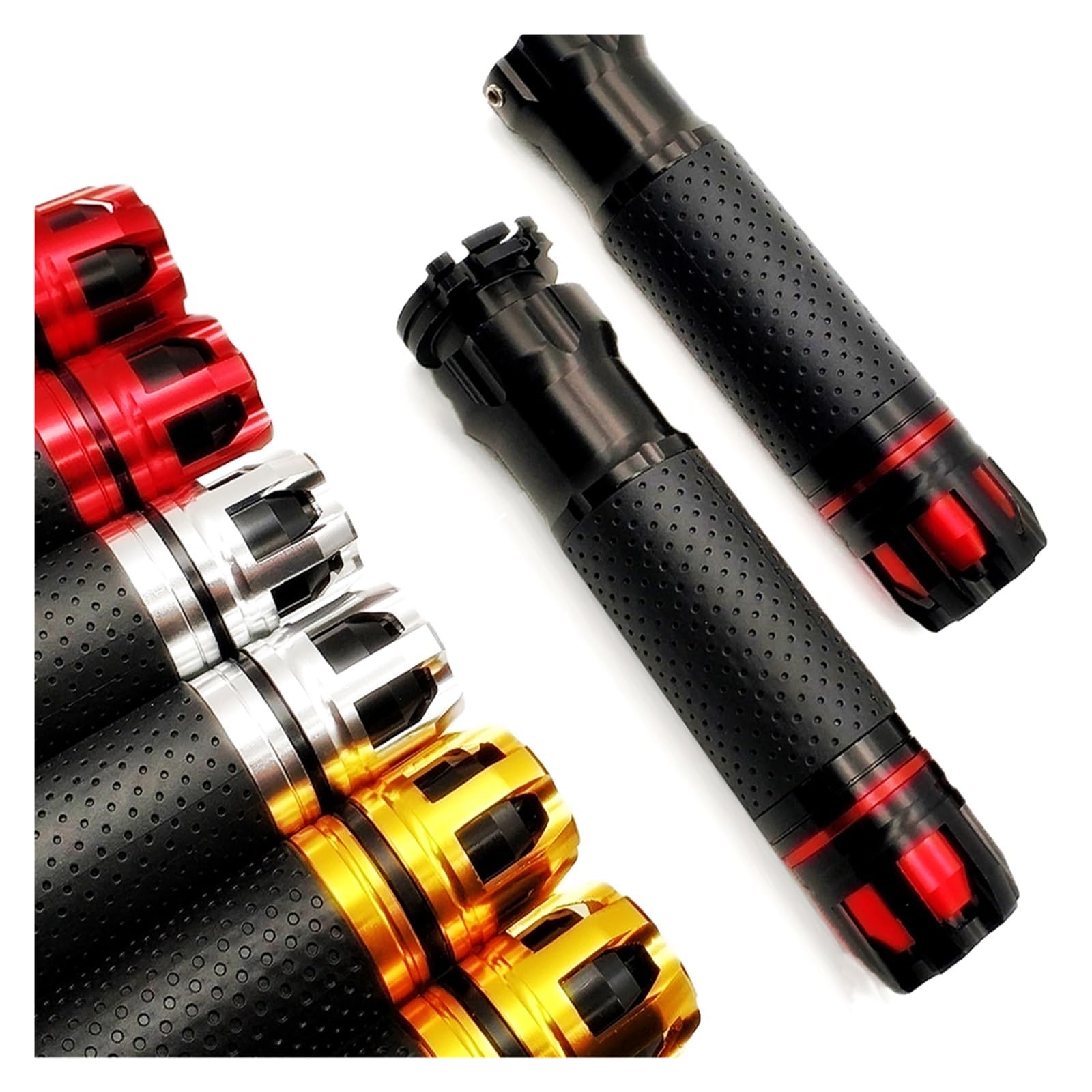 Motorradknopfgriff Lenkerabdeckung Für Cb400 919 190R 650R 125R 400SF Universal Motorrad Griff Griffe Enden Racing Lenker CNC 22mm 7/8"