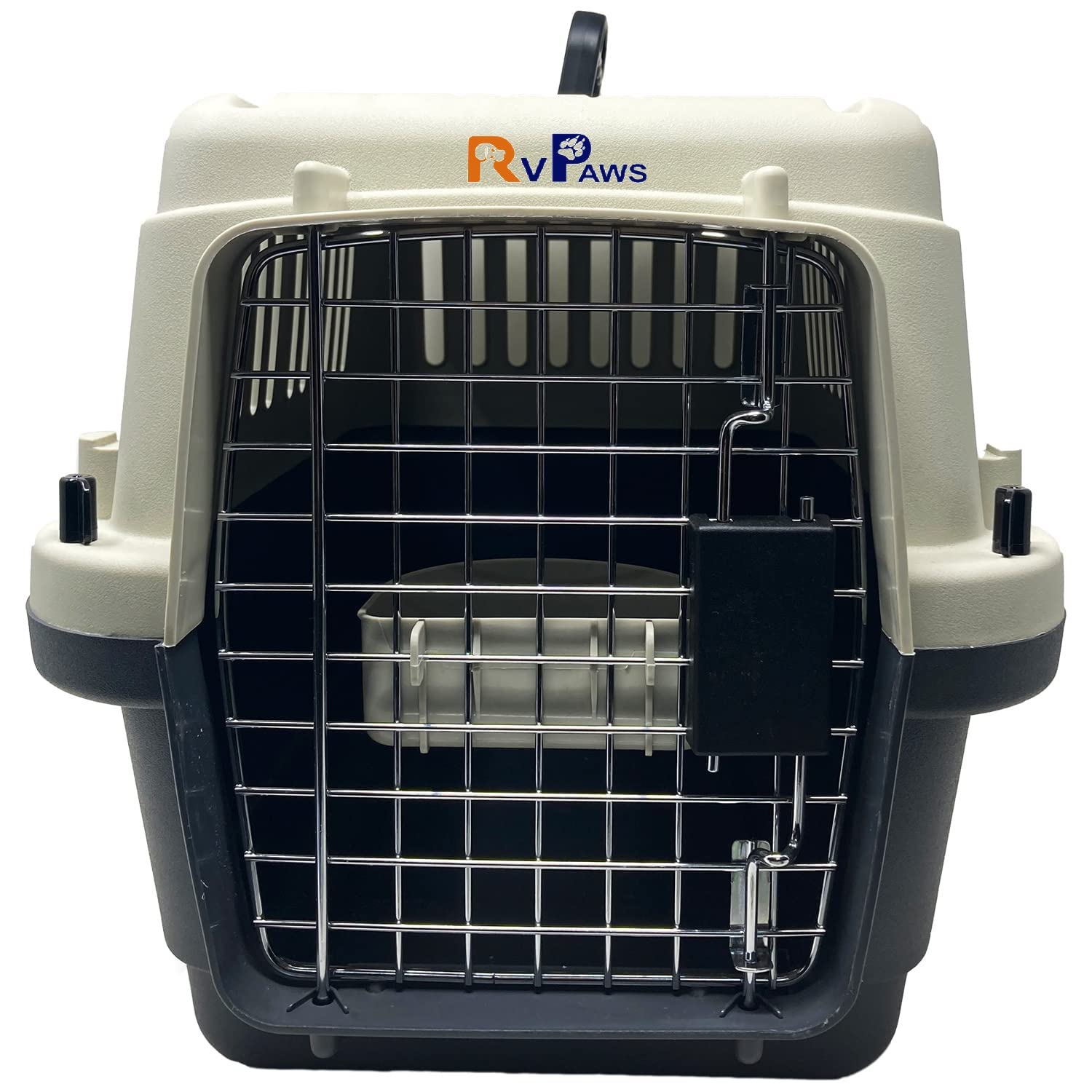 RvPaws Heavy Duty Dog Airline Travel Flight Crate Carrier Kennel, Cage