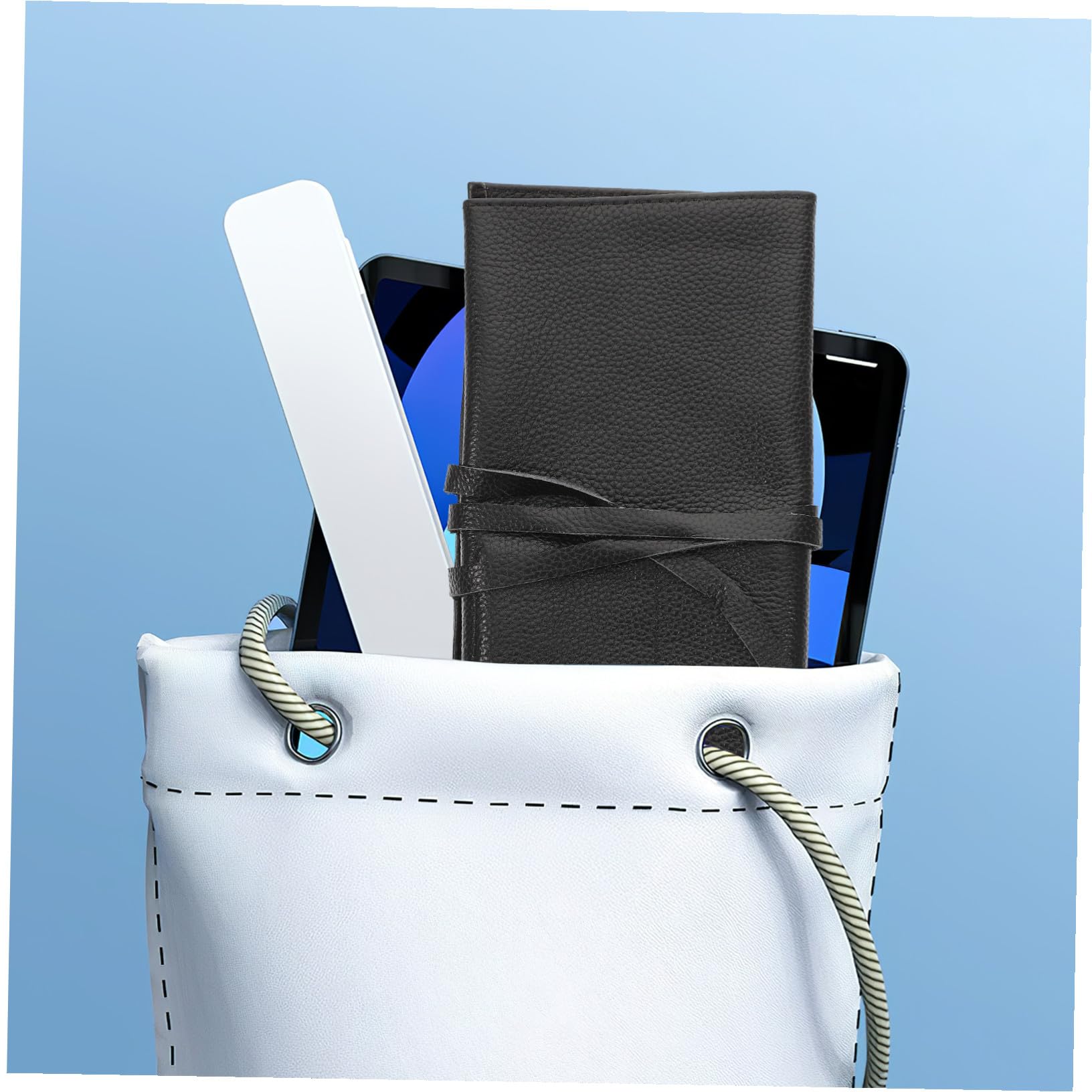 Baluue Leder Uhrenaufbewahrungsetui mit Reißverschluss Tragbare Reise Uhrentasche für Uhrenliebhaber Stylisch Klein und Leicht für Outdoor Aktivitäten