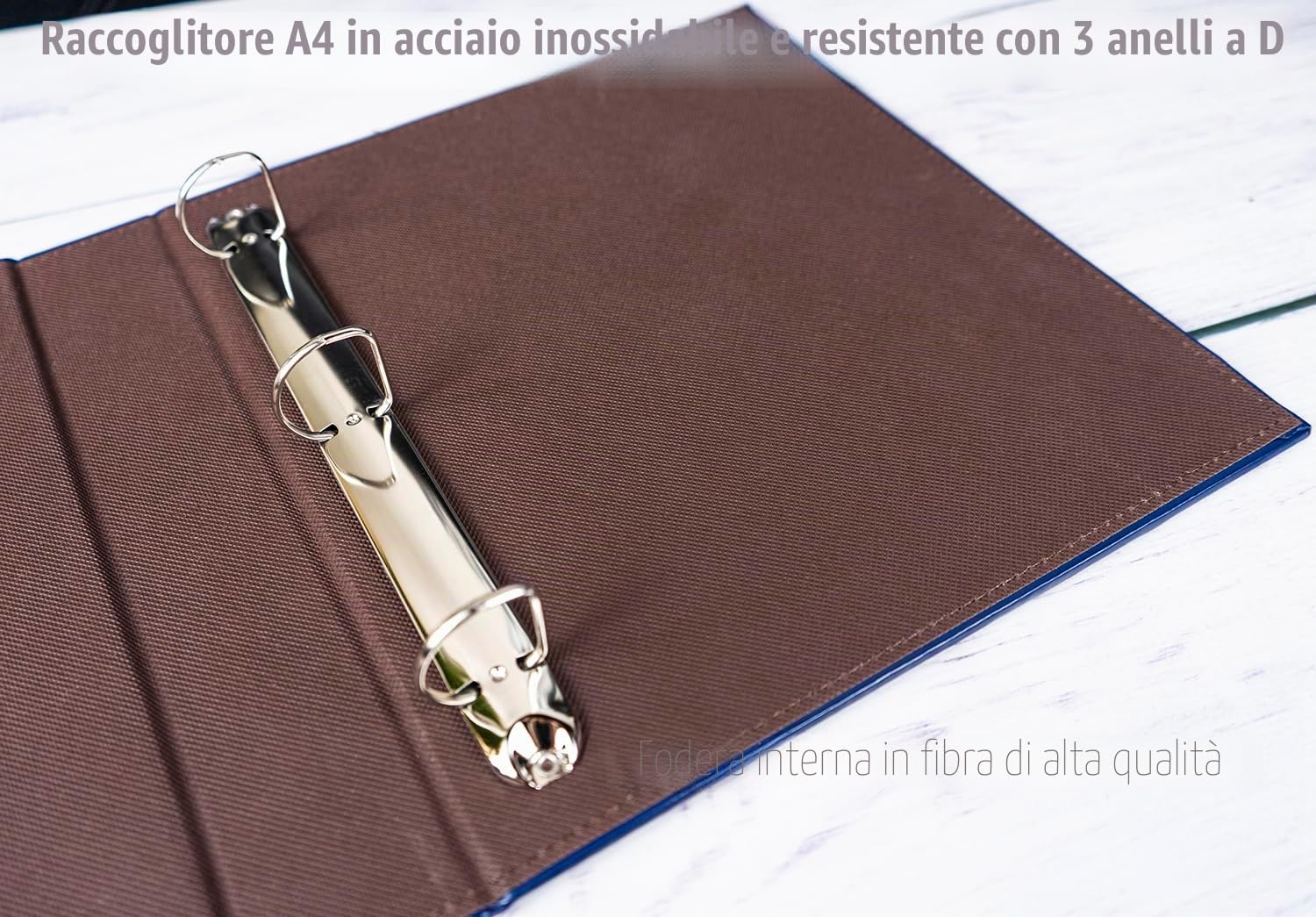 A4 3 Anelli Raccoglitore Album Valuta con 30 Pacchetti di Pagine di Ricarica a 180 Tasche, Libro Portavalori in Pelle PU, per la Raccolta di Euro, Cartamoneta, Valuta Estera e Coupon