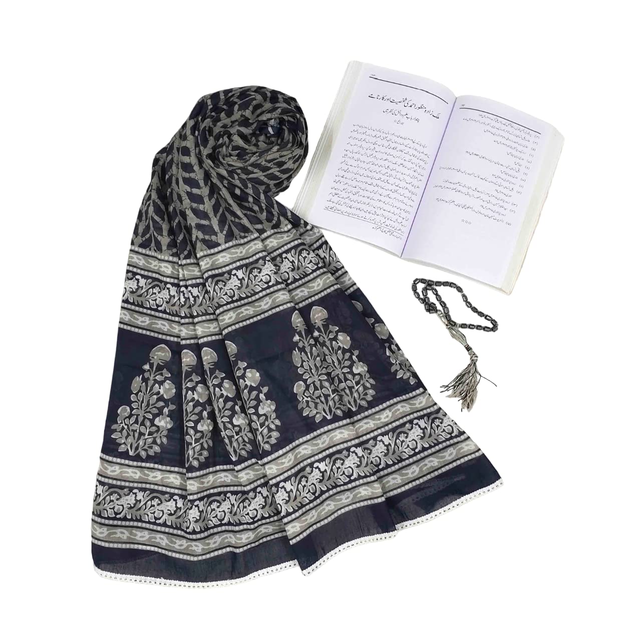 ANA - Beautiful Cotton Namaz Rida/Chadar with Traditional & Elegant ...