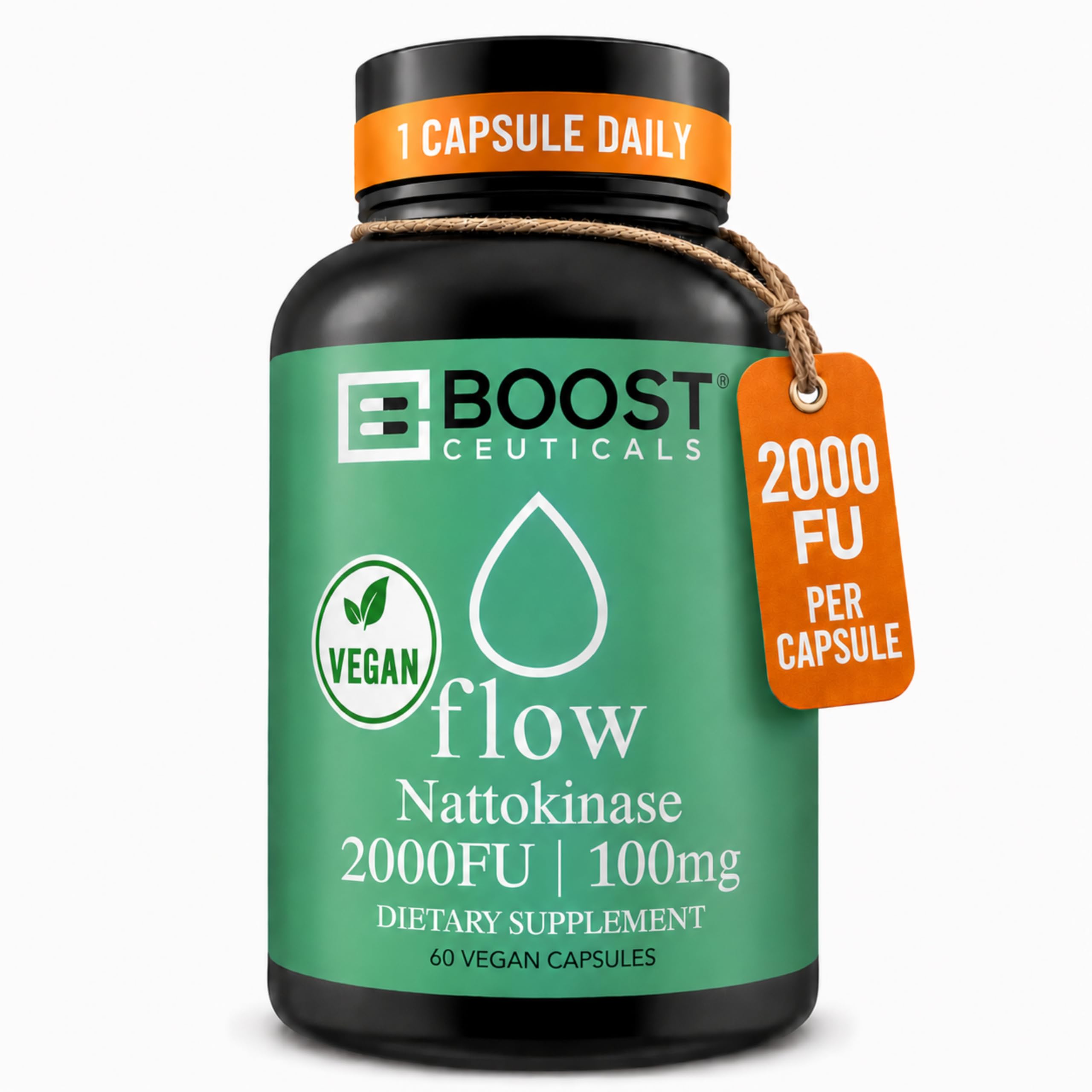 Nattokinase Supplement 4000 FU Per Capsule, Vegan No K2 100-Day Supply — Amazon image 10